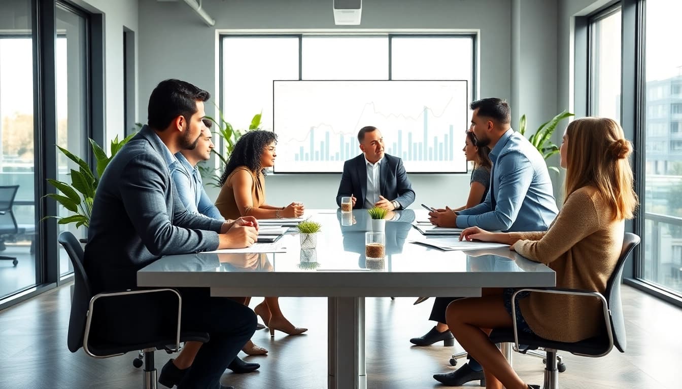 Dynamic discussion in a financial office about BOX138 successful withdrawals.