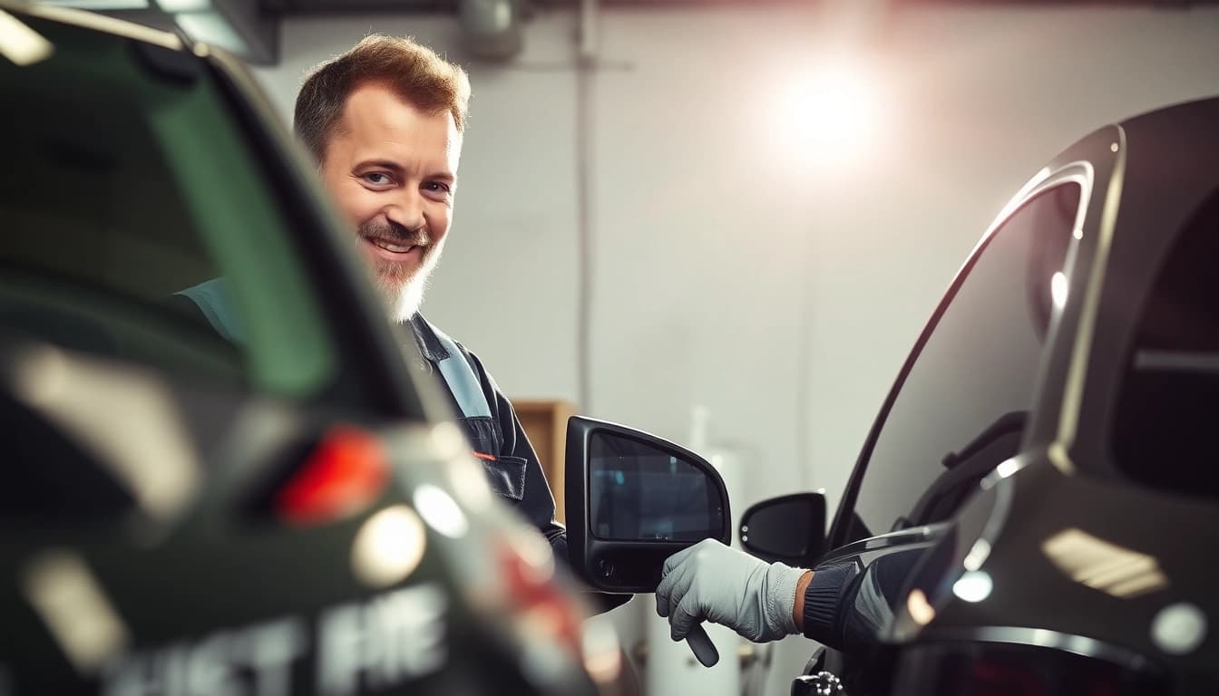 Kfz Gutachter Düren inspiziert ein Fahrzeug mit fachlicher Kompetenz und Sorgfalt.