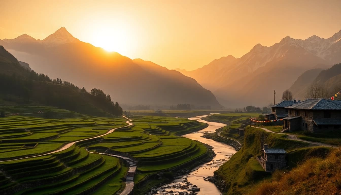 Experience the breathtaking Manaslu trek with stunning Himalayan views and serene landscapes.