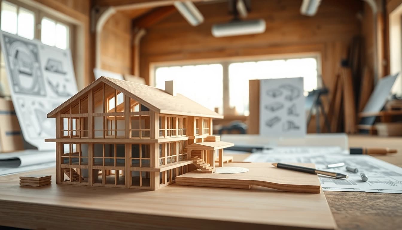 Architekturmodellbau Köln, detaillierte Entwürfe in einem professionellen Studio vorstellen.