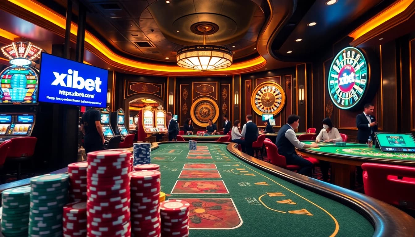 Experience thrilling gameplay at https://xibet1.com/ with vibrant poker tables and engaging players.