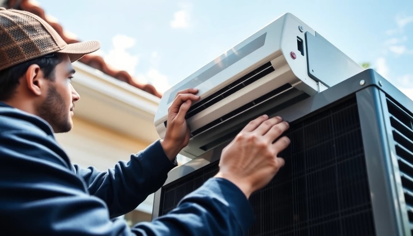 Expert technician engaging in ac repair phoenix az, showcasing professionalism and quality service.