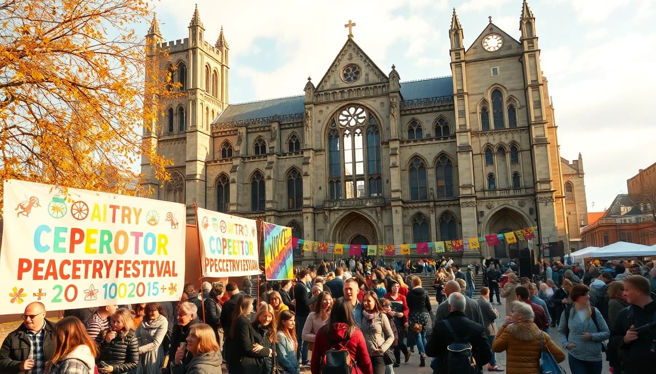 Experience the lively atmosphere of November in Coventry with local events, including the Peace Festival and live music highlights from https://coventryhub.co.uk/upcoming-coventry-events-you-shouldnt-