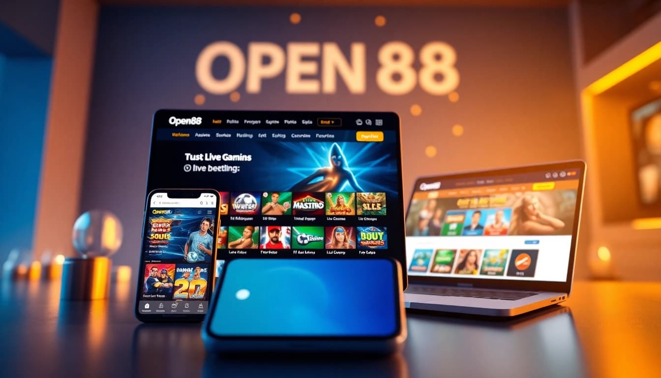 Discover the engaging Trang chủ open88 interface showcasing diverse gaming options for an exciting online experience.