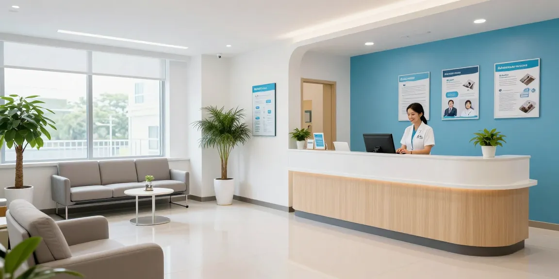 Married couples separate ACA plans with compassionate patient care in a modern health clinic setting.