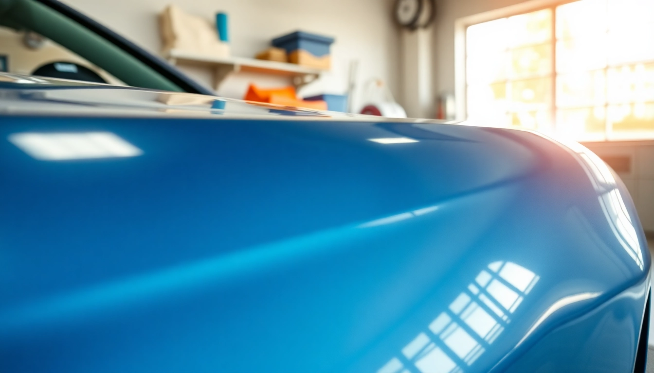 Experience the best car detailing Chattanooga TN with a glistening car and professional tools.