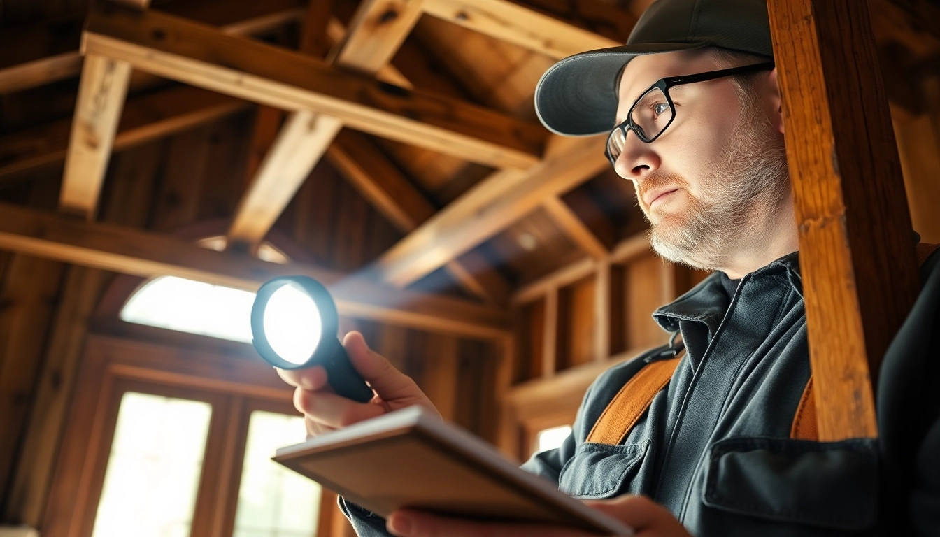 Performing a wood destroying insect inspection for effective pest control solutions.