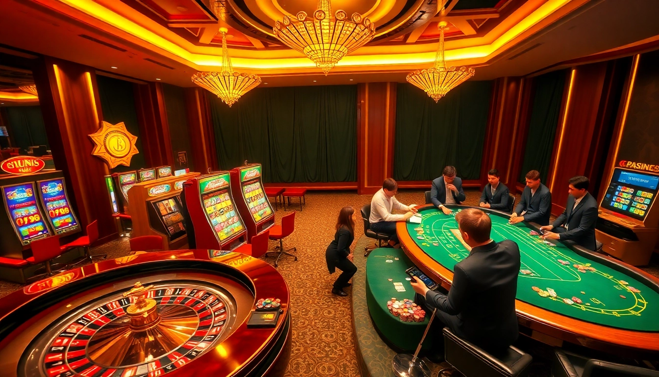 Experience high-stakes gambling at Nhà cái S8 with thrilling tables, vibrant slots, and engaging players.