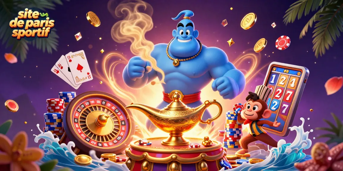 Apprenez sur le site de paris sportif avec des éléments de casino captivants.