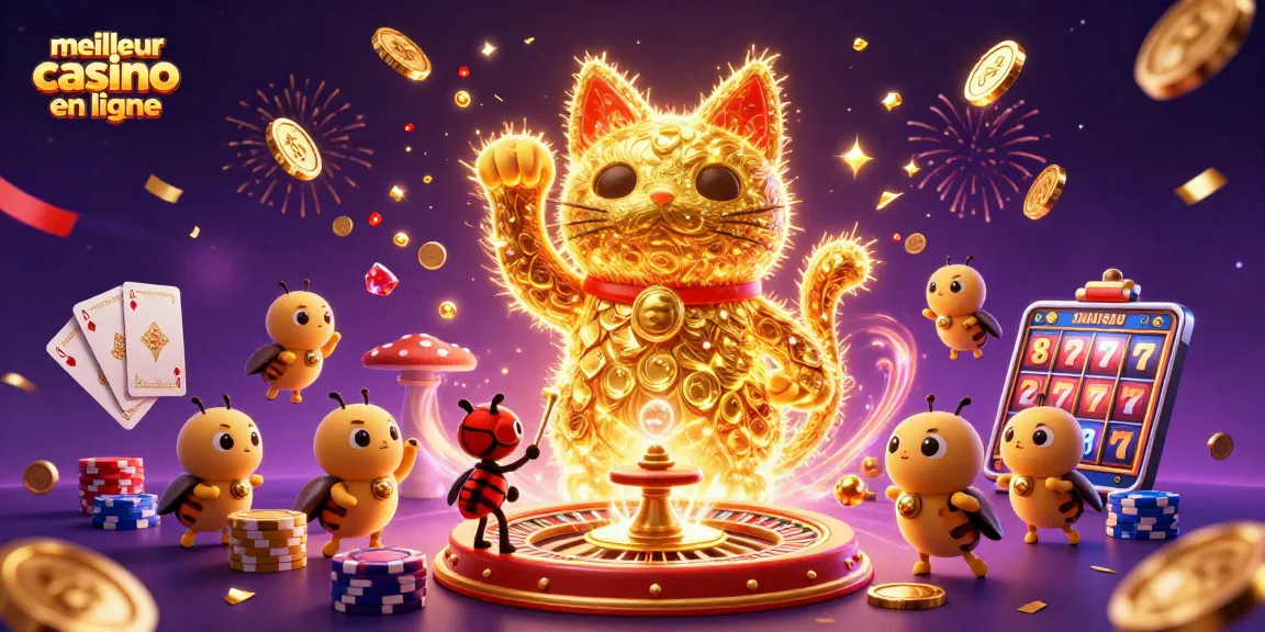 Expérimentez le meilleur casino en ligne avec des symboles de chance et de la magie!