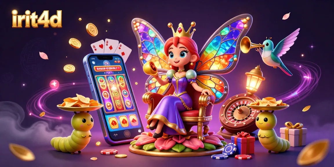 Experience winning excitement with irit4d's virtual gaming scene featuring colorful slots and rewarding elements.