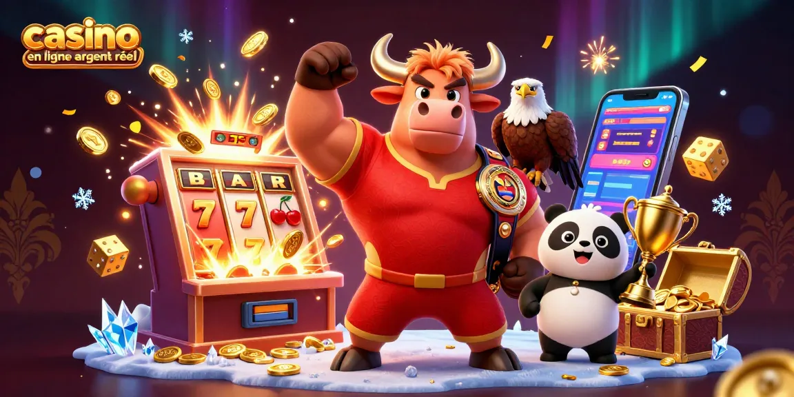 Vivez des moments de gains avec notre illustration de casino en ligne argent réel.