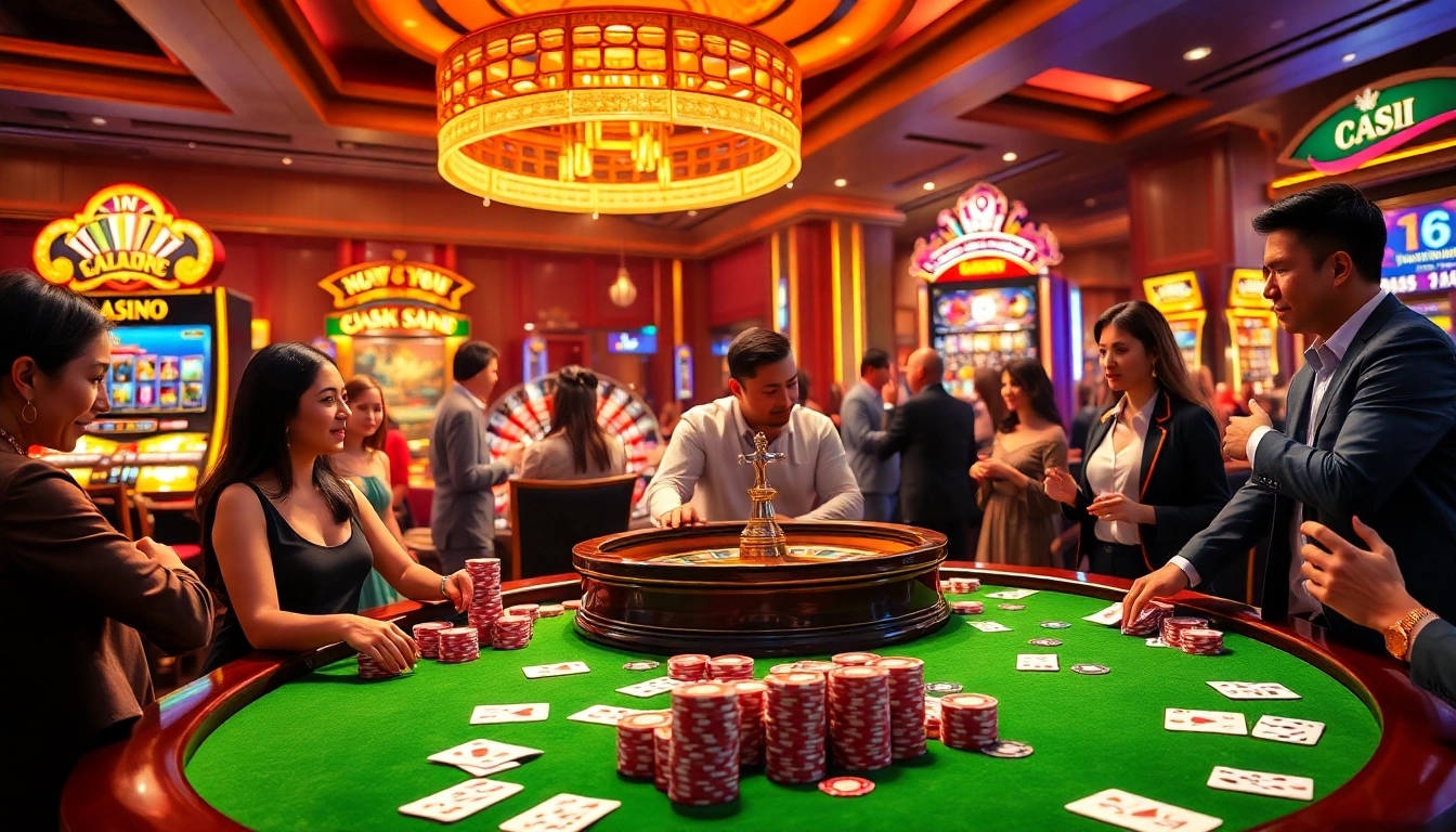 Experience thrilling gameplay and excitement at rr88 kjc casino with vibrant gaming tables and engaging atmosphere.