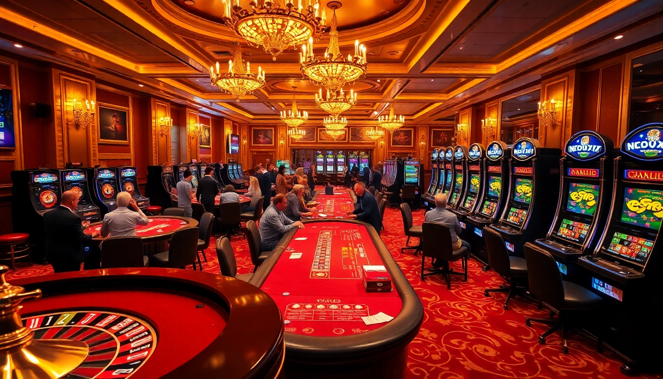 Experience luxurious gaming at indoxxi with exciting poker tables and roulette wheels.