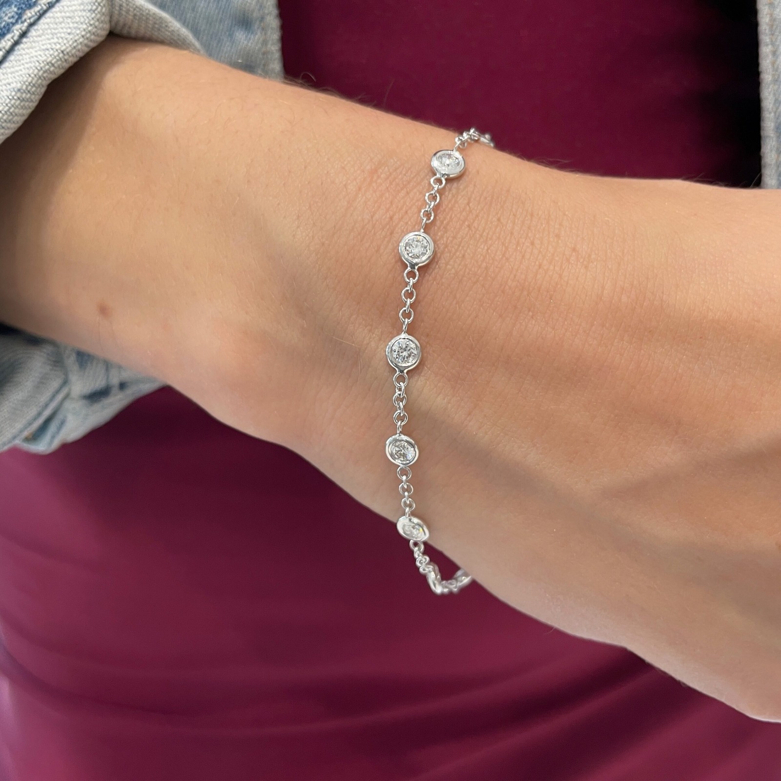 Rose Gold Diamond Bracelet – Crafted in 18ct Gold for Timeless Swiss Elegance