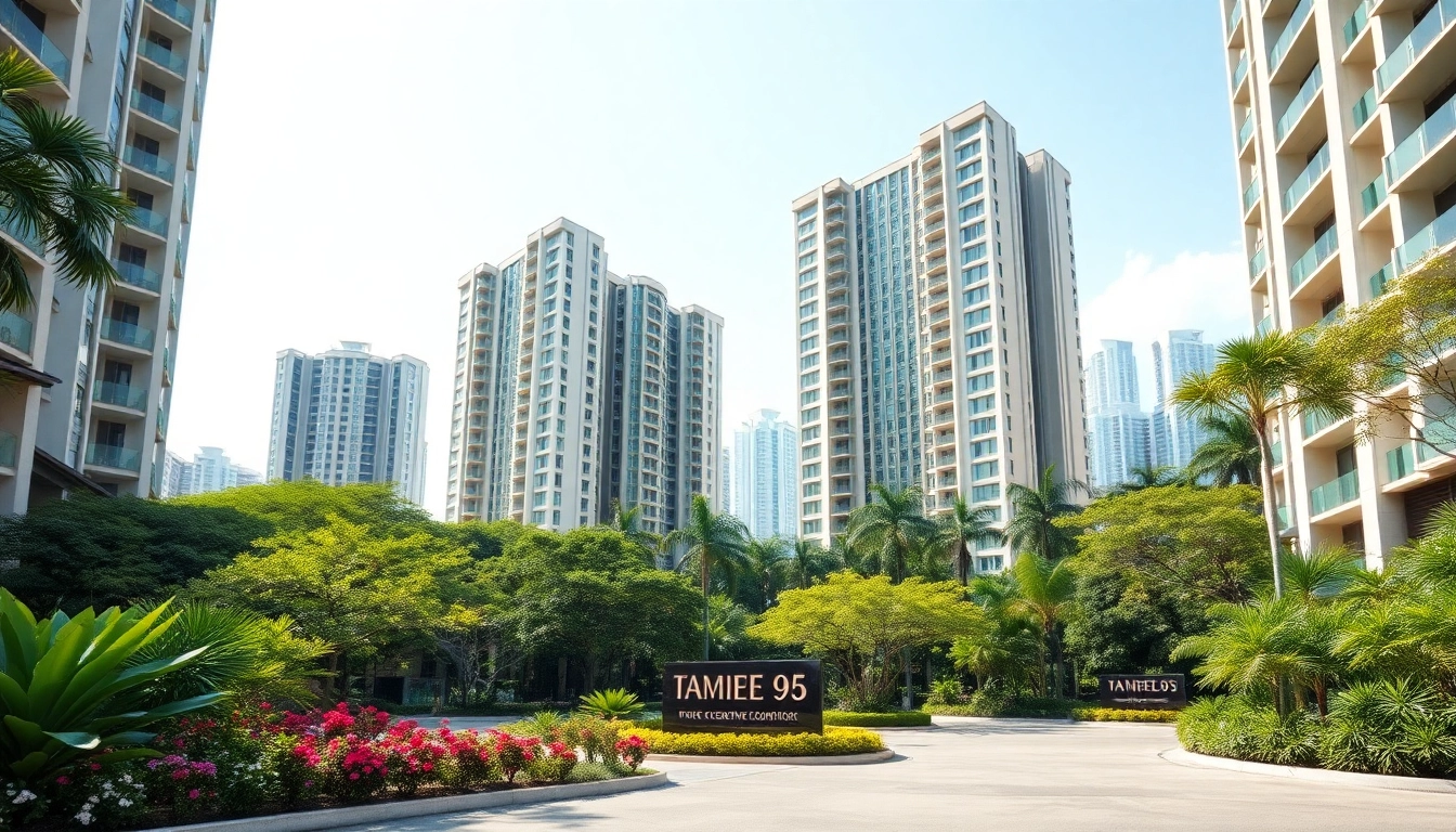 Discover the luxurious Tampines St 95 EC surrounded by greenery and modern architecture.