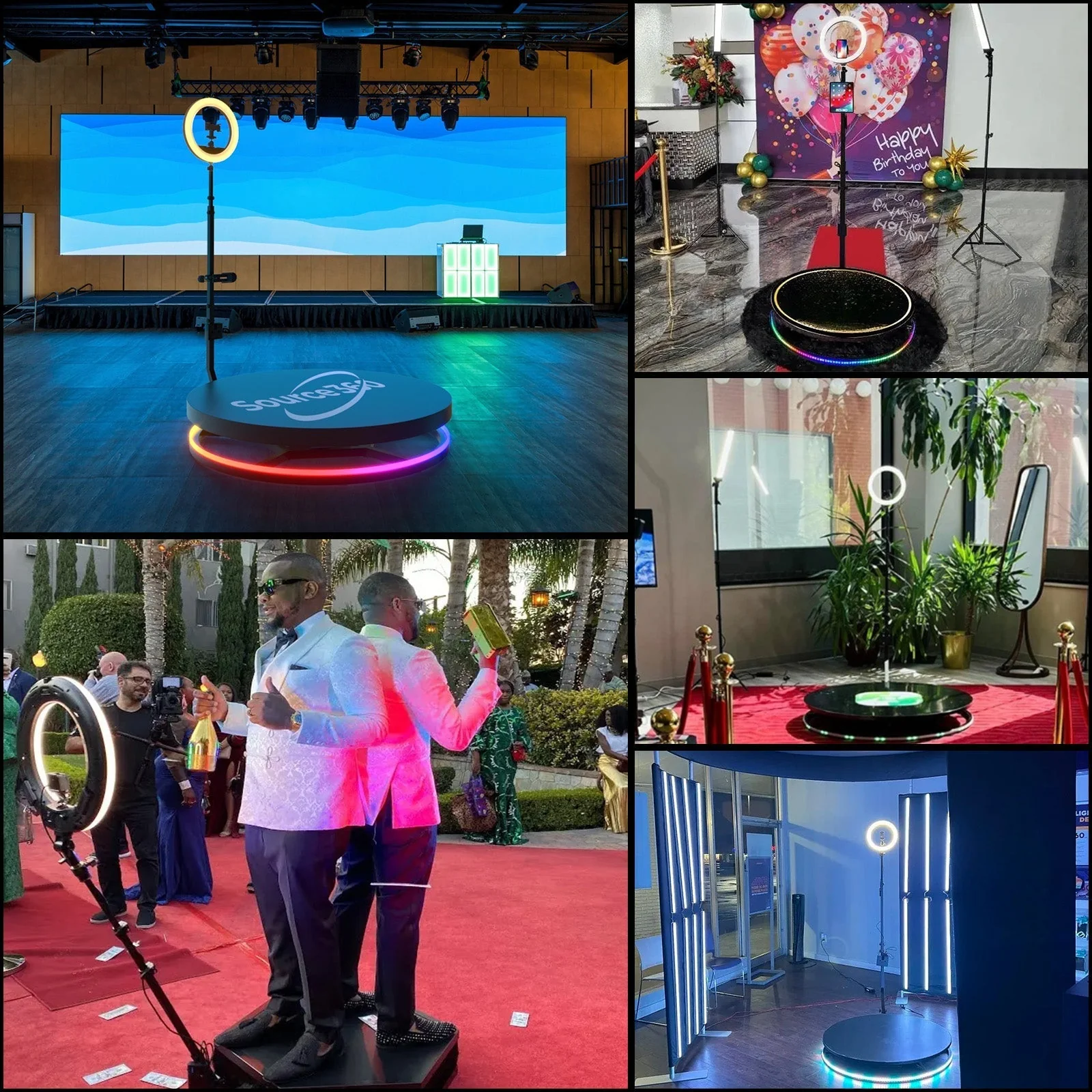 DC 360 Photo Booth Rental for Memorable Celebrations