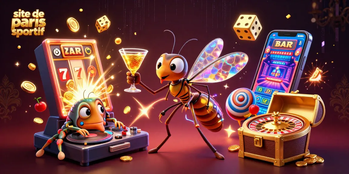 Faites le plein de gains sur le site de paris sportif avec une illustration dynamique de casino