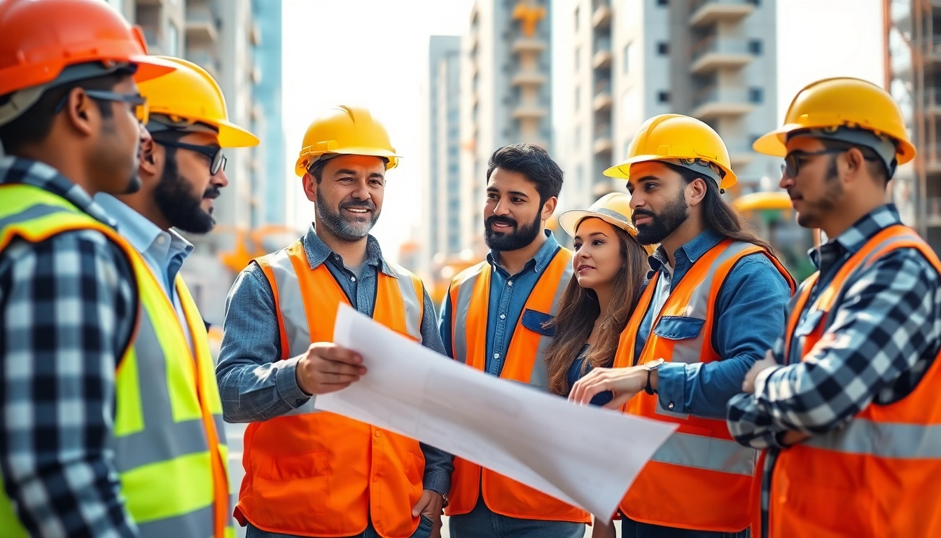 Enhancing construction workforce development through teamwork and on-site training activities.