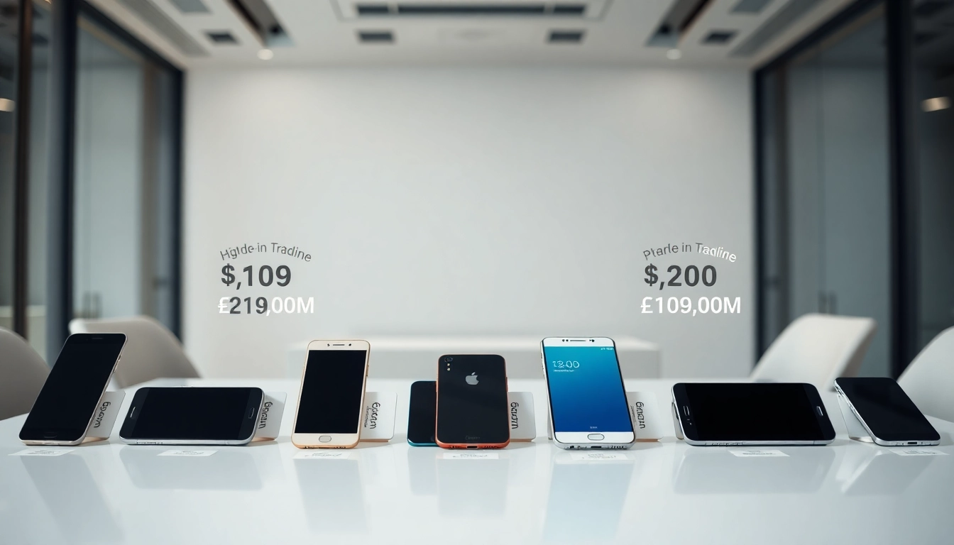 Evaluate offers higher than ecoATM price for smartphones on an elegant table.