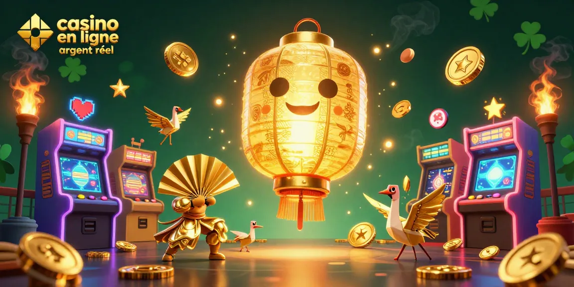Jouez au casino en ligne argent réel avec des symboles porte-bonheur et des guerriers dans un univers dynamique.