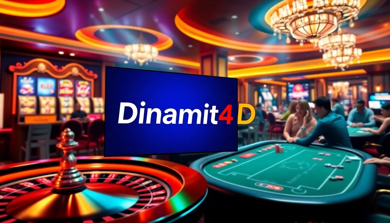 Engage with high-stakes play at Dinamit4D online casino with vibrant gaming options.