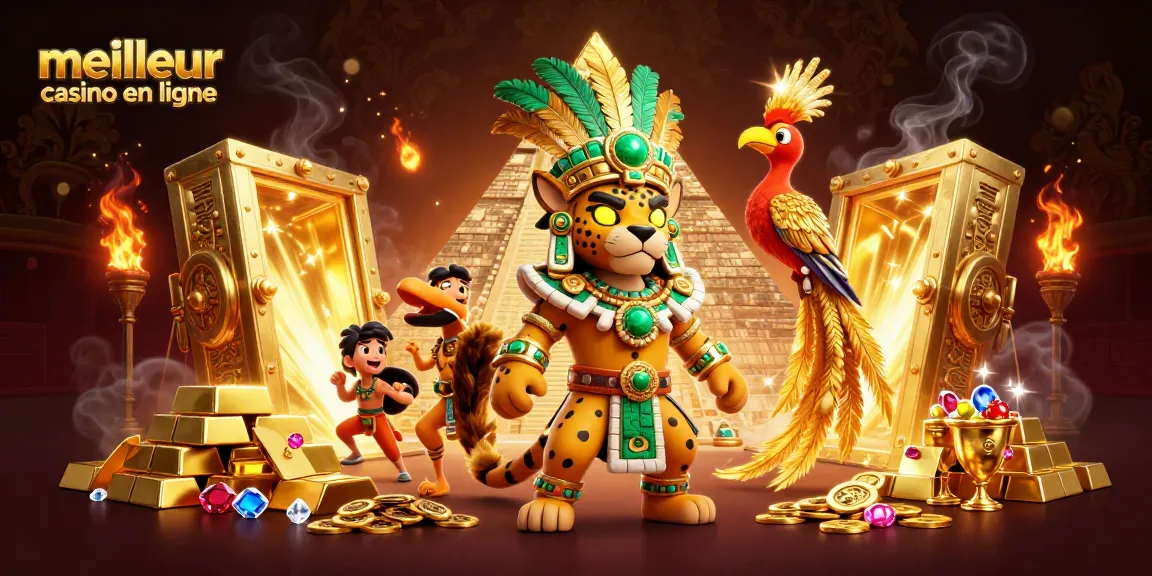 Découvrez le meilleur casino en ligne avec des trésors d'or et des personnages captivants dans un monde de luxe.