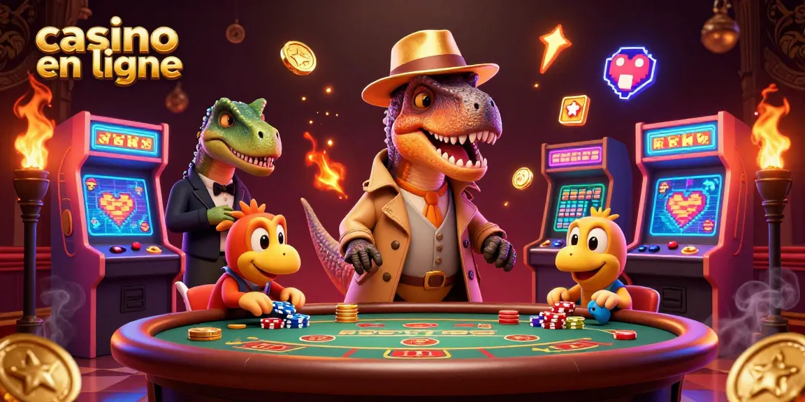 Découvrez un casino en ligne captivant avec un raptor comptant des cartes à la table de blackjack.
