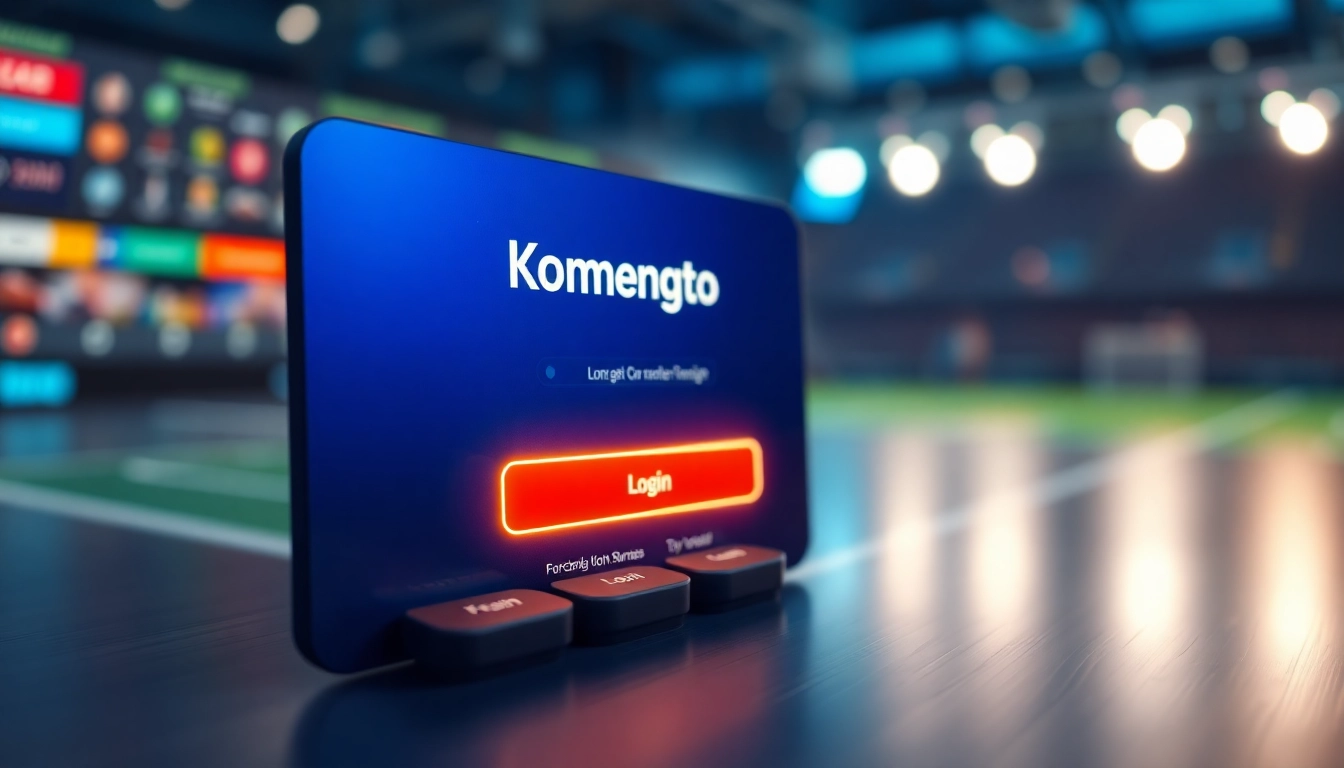 Masukkan komengtoto login untuk mengakses platform taruhan dengan mudah dan aman