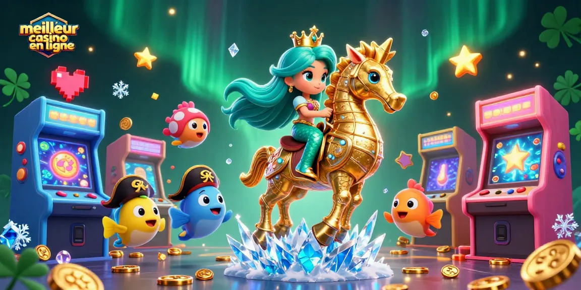 Jouez au meilleur casino en ligne avec des personnages animés dans un monde de jeux vibrant.