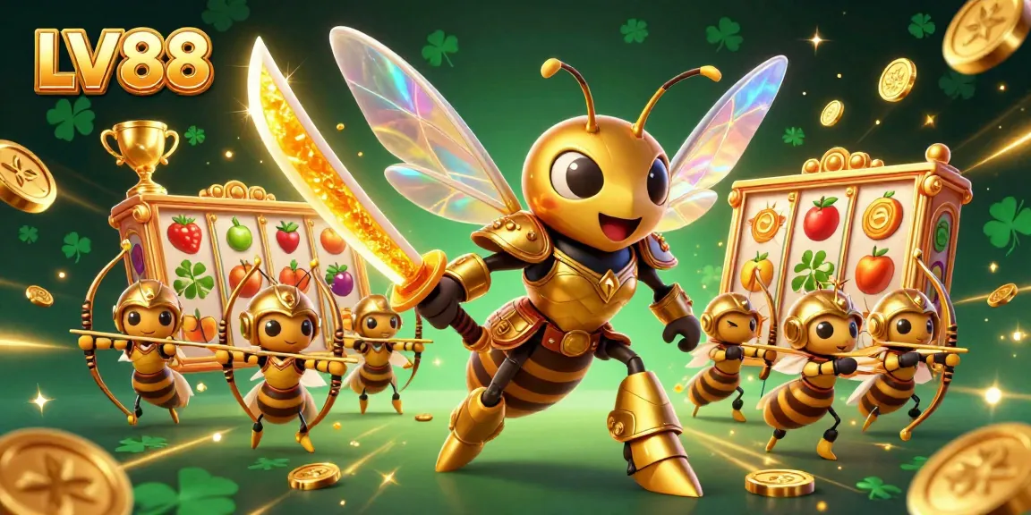 Experience immersive LV88 gaming with dynamic slot elements and vibrant visuals.