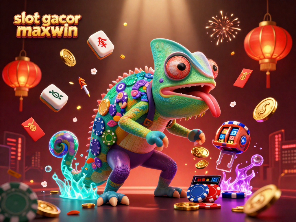 Engage with slot gacor maxwin through vibrant online gaming activities in a dynamic casino scene.