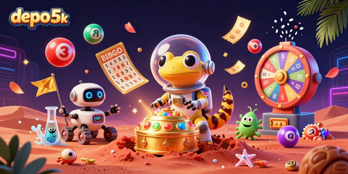 Engage with depo 5k slots featuring colorful dynamic elements in a thrilling Martian casino
