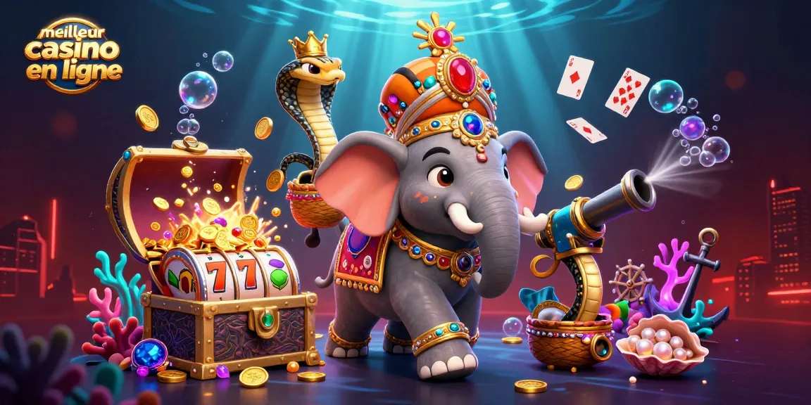 Profitez de l'expérience du meilleur casino en ligne avec ce magnifique tigre maharaja et ses trésors.
