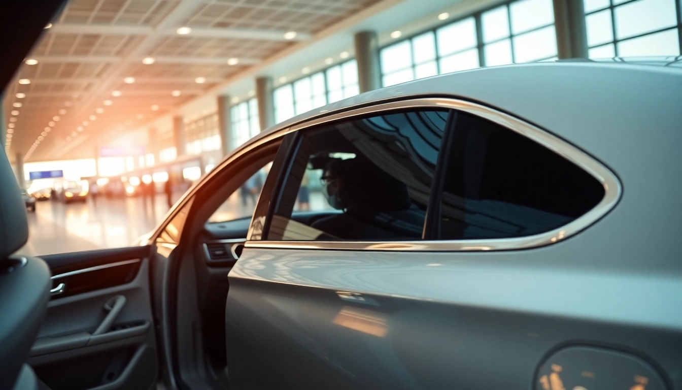 Offering a premium JFK car service experience with punctuality and comfort in a luxury vehicle.
