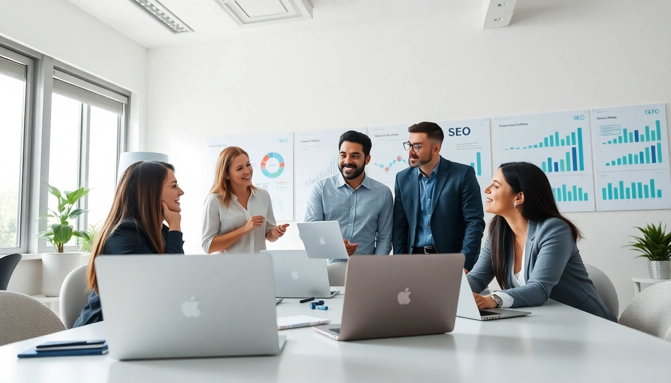 Die seo agentur bonn präsentiert innovative Strategien in einem modernen Büro.