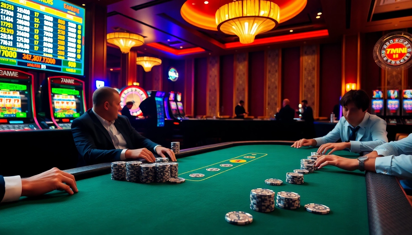 Experience live betting action on 7mcn with immersive casino visuals and excitement.
