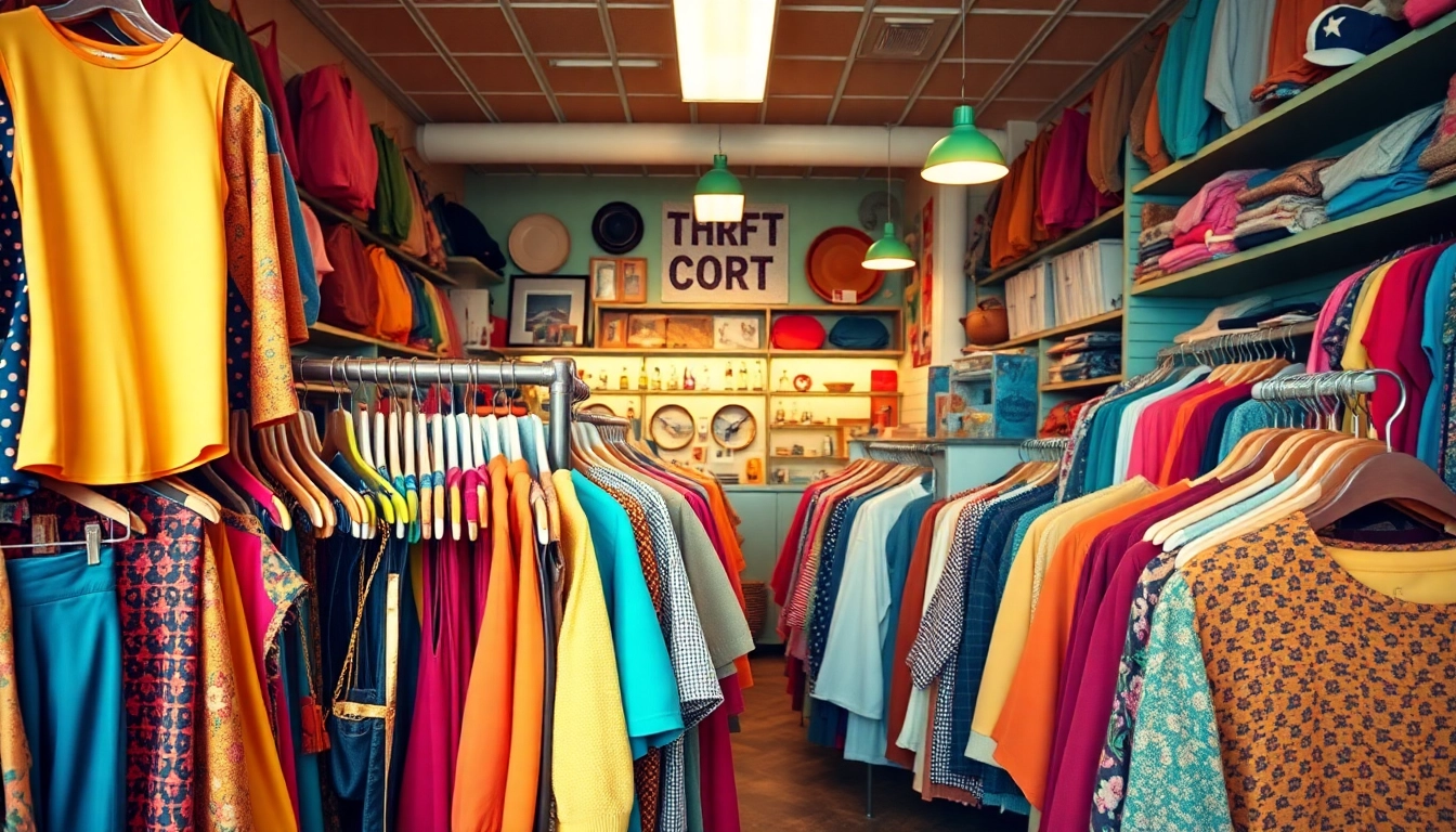 Shop unique vintage treasures at https://thrift-vintage.com/, discover colorful second-hand clothing.