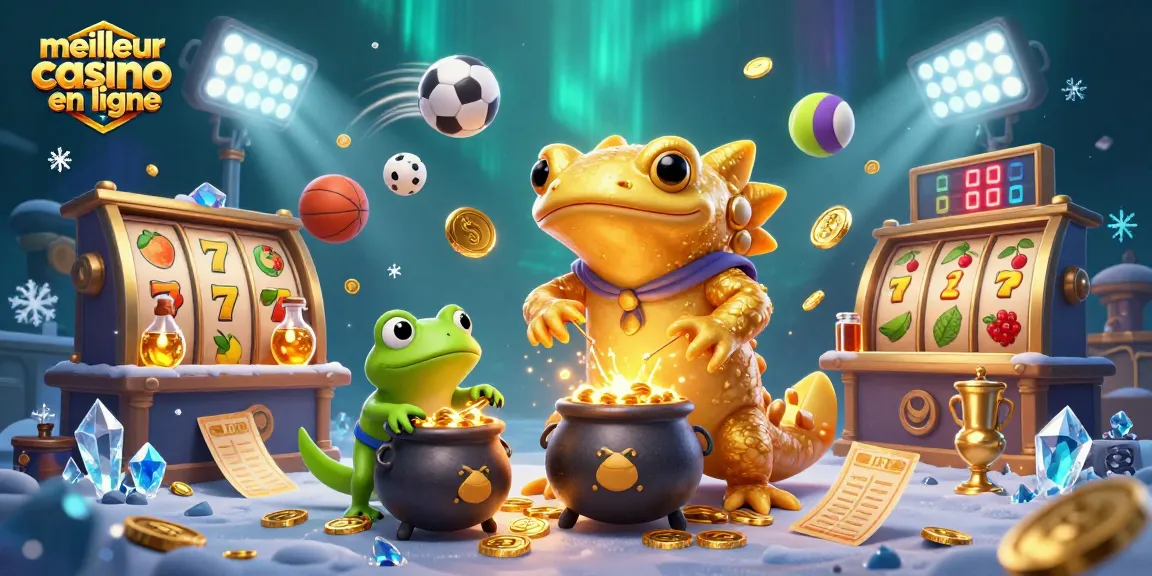 Illustration magique d'un alchimiste et de son apprenti pour le meilleur casino en ligne