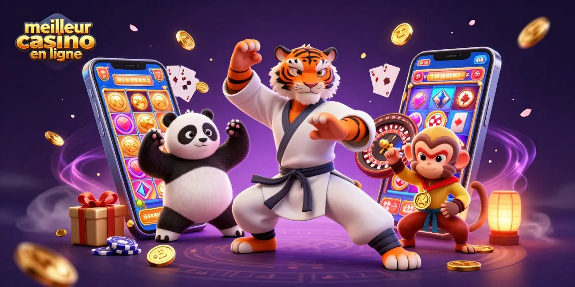 Profitez de l'art numérique 3D avec le meilleur casino en ligne sur un arrière-plan dynamique.