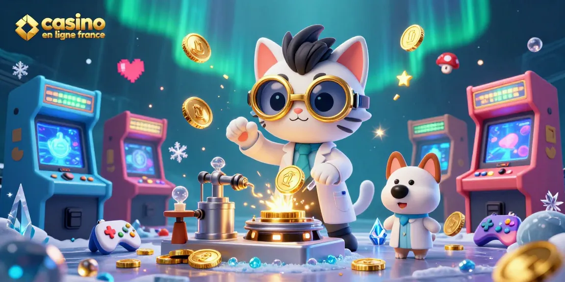 Profitez de l'univers captivant des jeux sur casino en ligne France avec des pièces d'or et des machines colorées.