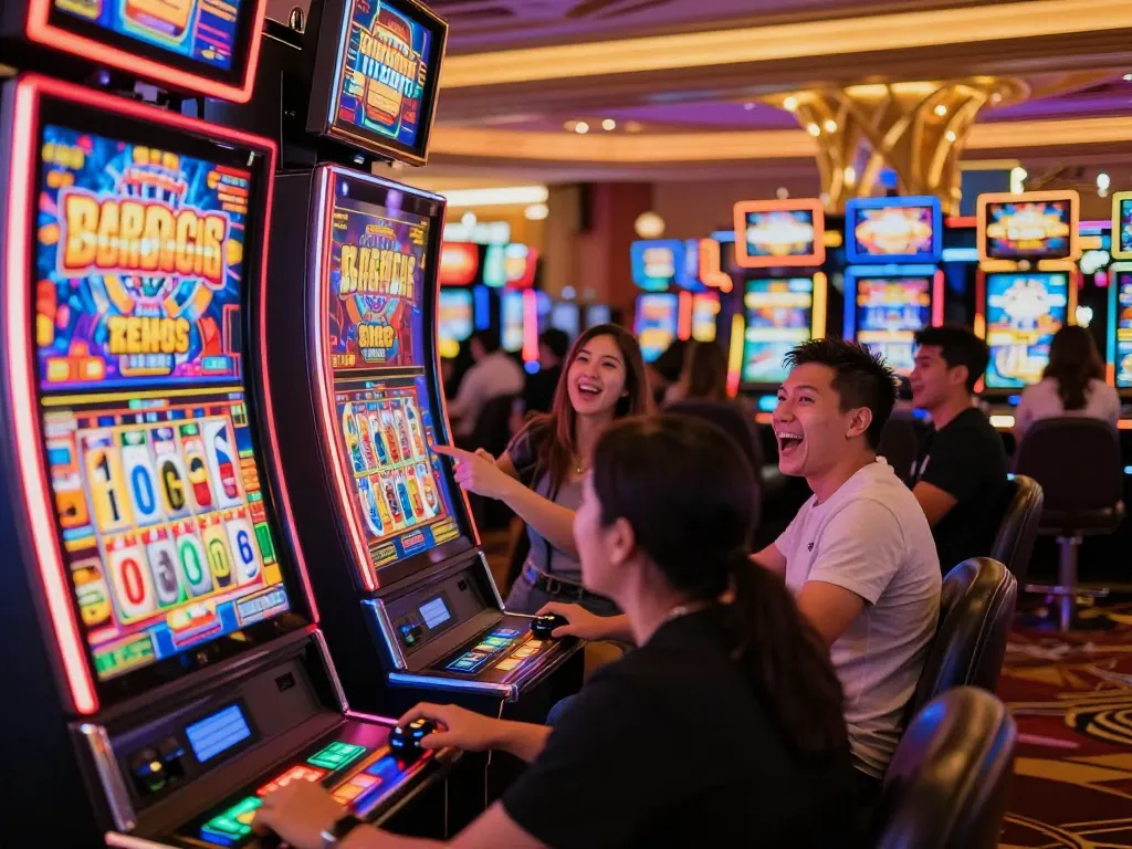 Experience the excitement of winning at https://777x.bid/ with vibrant slot machines attracting eager players.