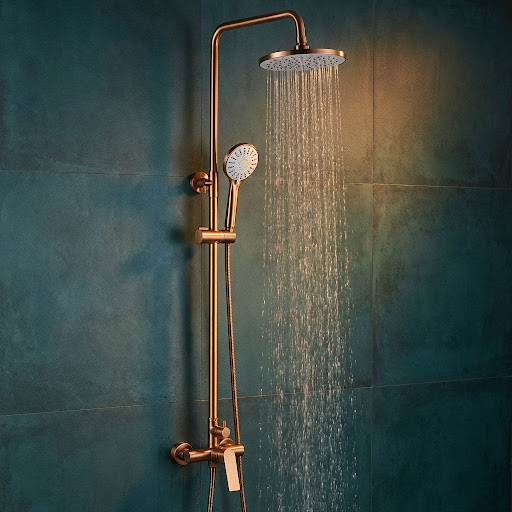 Buy Copper Hosepipe Shower – Durable Outdoor Design