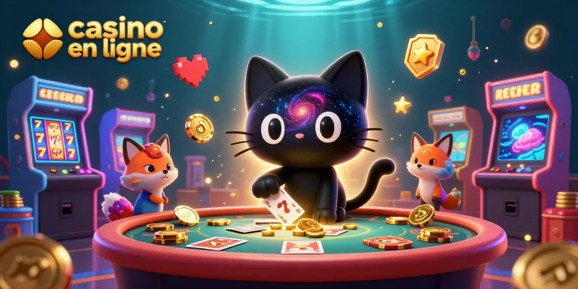 Jouez au casino en ligne avec des machines à sous dans cette illustration captivante.