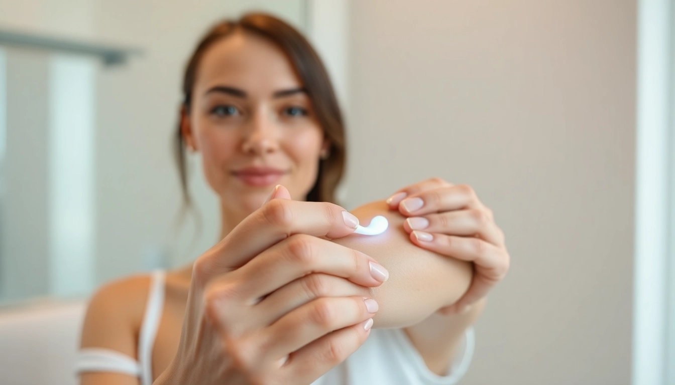 How to use laser pen for skin demonstrated by a user in a bathroom setting, focusing on technique and confidence.