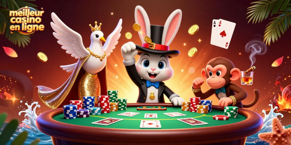 Jouez dans le meilleur casino en ligne et profitez de la magie des jeux !