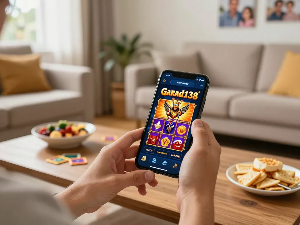 Engaging with the king garuda138 mobile app for an exciting online gaming experience.