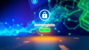 Masuk ke komengtoto login dengan layar modern dan interaktif yang menarik.