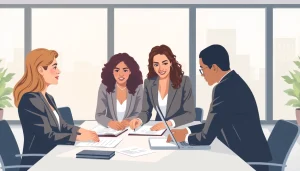 M&A & incorporation lawyers Gurgaon consulting in a professional office environment.