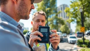 Conduct a noise impact assessment using precision tools in a busy urban environment.